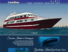 Tablet Screenshot of clubcantamar.com